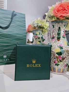 Rolex Presentation Box for wWtch & Wave Gift Bag Set, WATCH NOT INCLUDED